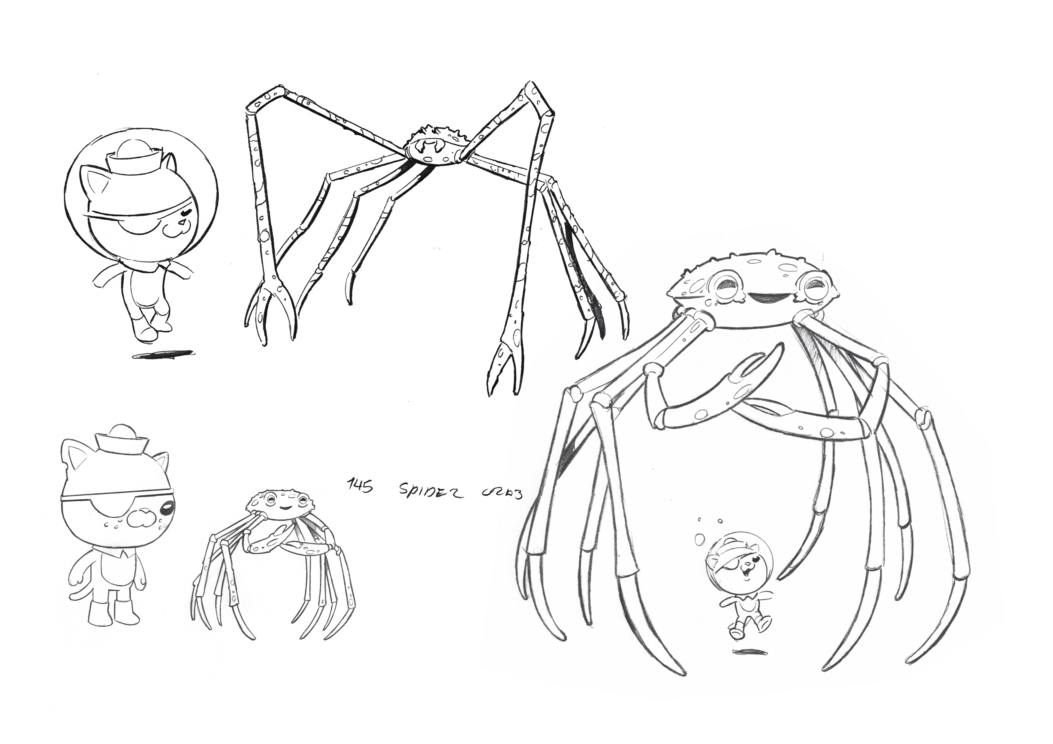 This isn't really fan art but rather concept art for "The Octonauts And
