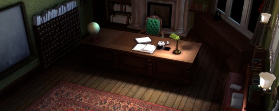 2nd lighting pass of study