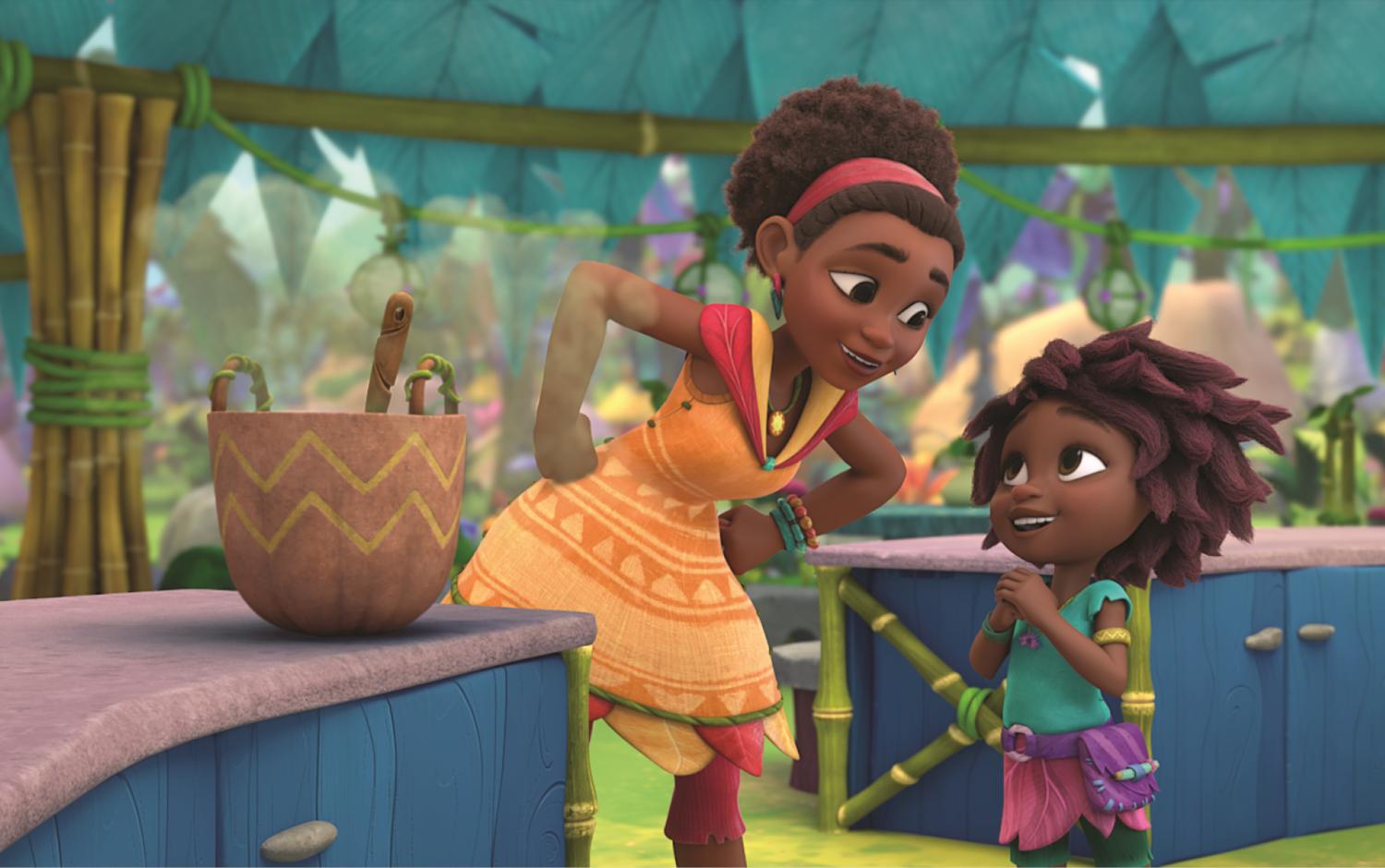 A still from the animated series Eureka!