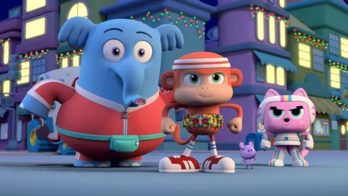 A still from Chico Bon Bon and the Very Berry Holiday