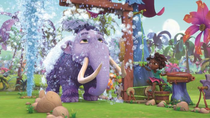 A still from the animated series Eureka!