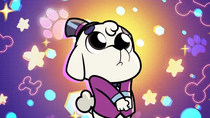 Nibbles doing adorable sad eyes