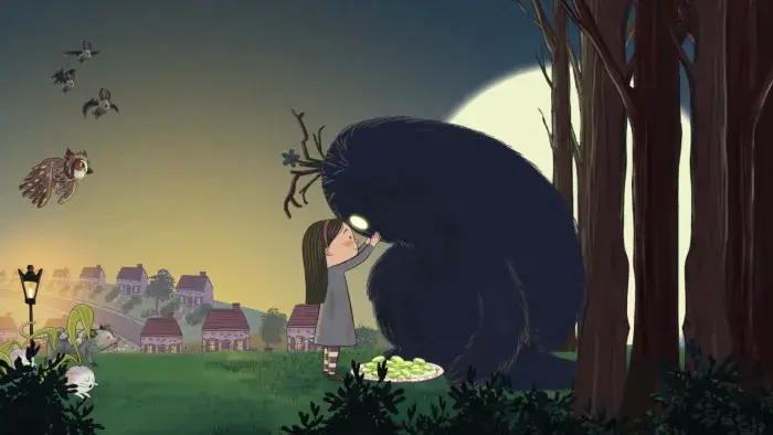 Millie Fleur Trailer Image - Millie with Monster friend